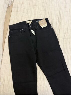 Madewell Men's Slim Straight Jeans in Black